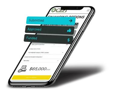 Applying for an equipment loan is easy and takes only ten minutes. You can even apply right from your phone to apply for equipment funding.